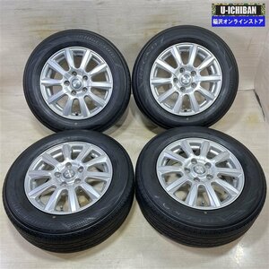 セレナ C27 C26 C25 カローラルミオン 等 ジョーカー 6-15+43 5H114.3 ブリヂストン レグノGR-VⅡ 195/65R15 15インチ 4本セット 009k