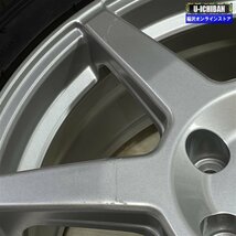 良品 溝あり VW 初期型 ティグアン 等 TECMAG 207R 7-17+40 5H112 ミシュラン X-ICE3+ 235/55R17 17インチ スタッドレス 4本セット 009_画像7