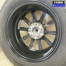 セレナ ルミオン 等 ユーロスピードG10 6-15+45 5H114.3 ヨコハマ IG50+ 195/65R15 15インチ スタッドレス 4本セット 009_画像7