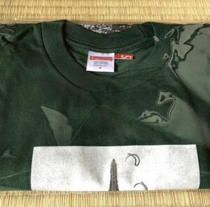 Supreme 18fw Empire State Tee Dark Green S