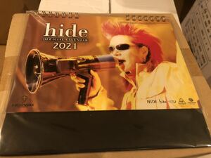 hide オフィシャルカレンダー 2021 ＋ アクキー2点