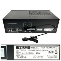 優良美品 TEAC CD/カセットレコーダー USB接続対応 AD-RW900_画像7