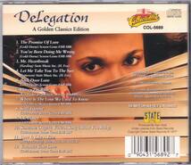 ☆Delegation(デレゲイション)/A Golden Classics Edition(The Promise Of Love)◆77年発表のUK産 Sweet Soulの超大名盤！◇ボートラ+2曲★_画像1