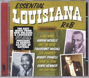 ☆ESSETIAL LOUISIANA R＆B/V.A◆New Orleansを代表する50年代から70年代の珠玉のR＆B～ソウルの名曲ばかり15曲収録の超大名盤◇レア＆廃盤