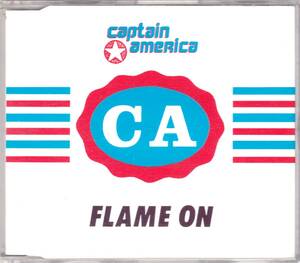 ☆CAPTAIN AMERICA(キャプテン・アメリカ)/Flame On◆92年発表のVaselines＆EugeniusのEugeneによるジャングリー大傑作EP CD◇発禁＆廃盤★