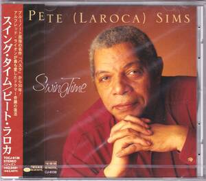 ☆PETE LAROCA SIMS(ピート・ラロカ)/Swingtime◆97年発表のリーダー作としては30年ぶりだった超大名盤◇激レアな国内盤の奇跡の未開封新品