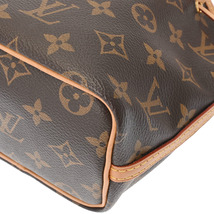 LOUIS VUITTON ルイヴィトン モノグラム ナノノエ ブラウン M81266 レディース モノグラムキャンバス ショルダーバッグ Aランク 中古 銀蔵_画像7