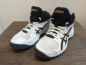 アシックス ダンクショット asics DUNKSHOT MB 9 1064A006 中古 バスケットシューズ ジュニア用 21.5cm