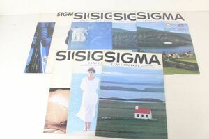 CA02/SIGMA　シグマ　レンズカタログ9冊まとめて