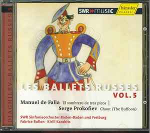 【新同 (hanssler】 FABRICE BOLLON ボロン：SWR SO／Les Ballets Russes Vol.5 ：FALLA：El Sombrero De Tres Picos etc.