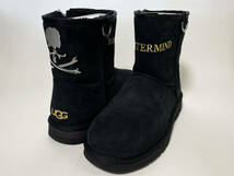 【正規品】新品未使用★定価51,840円 MASTERMIND×UGG ムートン サイドジップブーツ BLACK【US10/JP28cm】【付属品完備】_画像2