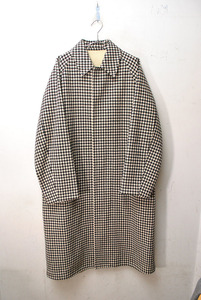 HEUGN Reversible Coat ユーゲン/リバーシブルコート/ロングコート/千鳥格子/3