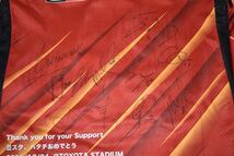 ［売り切り］【非売品】名古屋グランパス 豊スタ ハタチおめでとう ２０周年 サイン入り 記念ユニフォーム 記念ユニフォーム Size.L_画像5