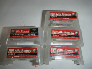 京商 1/100 SCALE Alfa　Romeo Miniature car Collection　 ５個 