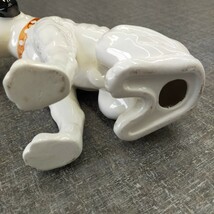 す728 ビクター 犬 ニッパー 置物 高さ約5.5cm~22cm オブジェ インテリア 雑貨 まとめ 3点セット アンティーク 昭和レトロ 企業物 陶器_画像6