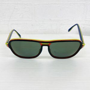 138 B&L RayBan U.S.A. レイバン STATE SIDE ステートサイド メンズサングラス カラーレンズ フルリム ウェリントン 黒 ブラック NK