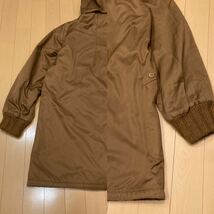 FOXRUN TWO Over Coat MADE IN YUGOSLAVIA ユーゴスラビア製 vintage ヴィンテージ OPTI Zipper フード取り外し 裏地ウールチェック柄_画像10