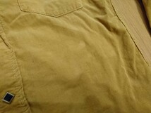 Lee リー コーデュロイ ウエスタン ネルシャツ Mサイズ ボタンダウン シミ色褪せあり 送料レターパックプラス520円_画像10