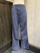 80s ビンテージ Sears 5P ストレート デニム パンツ レトロ ユニセックス UNISEX カジュアル アメリカンビンテージ 男女兼用_画像1