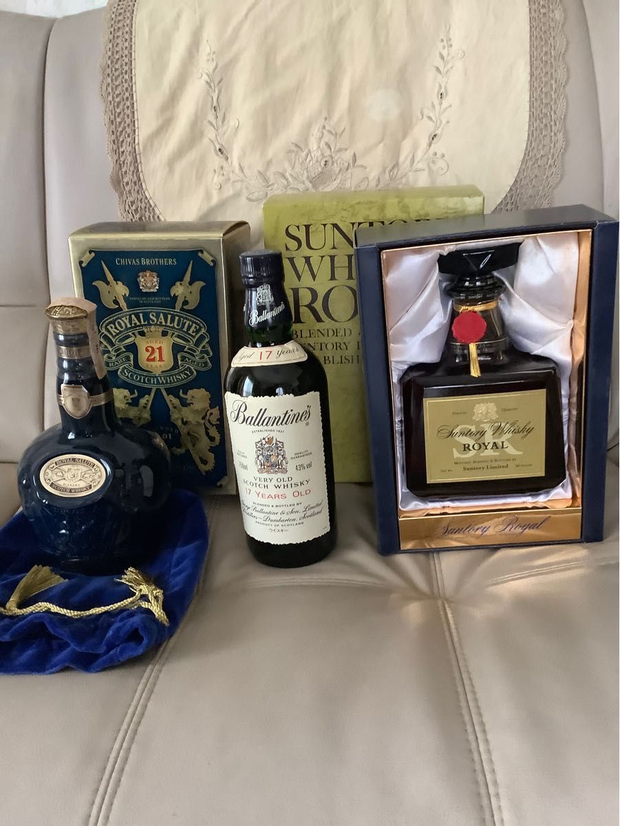 希少！ロイヤル•サルート２１年 SPODE 緑陶器７５CL １９８０年代 古酒-