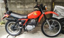 XL500Sタンク凹み無しオリジナルペイント