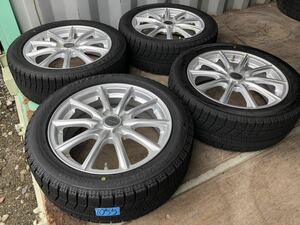 ＥＣＯ ＦＯＲＭＥ 16inch × 195/50R16 PCD100 4穴 ヴィッツ ロードスター メガーヌ ルーテシア ミニ スタッドレス