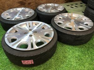 Ｌｅｙｙｅｅｎ 17inch 7j＋38 × NANKANG 165/40R17 PCD100 4穴 引張タイヤ 軽自動車 Ｋカスタム