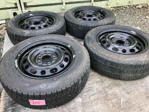 マツダ純正 15inch × 195/65R15 PCD114.3 5穴 アクセラ アテンザ プレマシー MPV スタッドレス