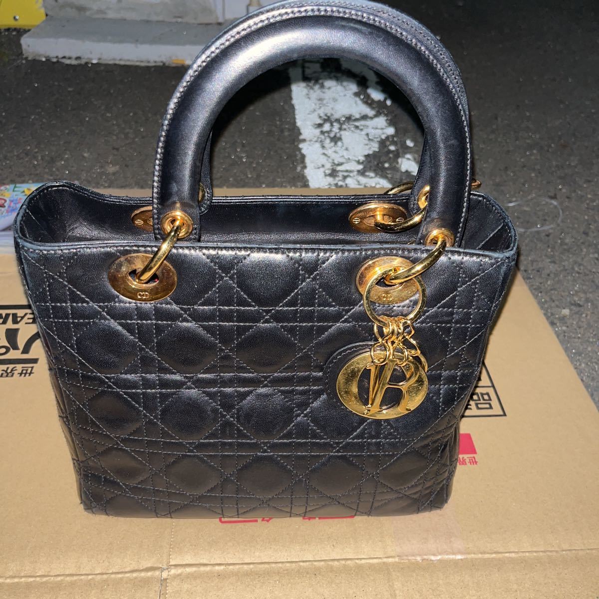 ヤフオク! -「dior レディディオール レザー」(レディディオール
