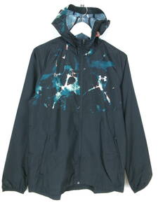 美品 アンダーアーマー UNDER ARMOUR UA STORM JACKET PRINTED UAストーム ジャケット プリント 1375973 長袖 MD メンズ 中古 /FI