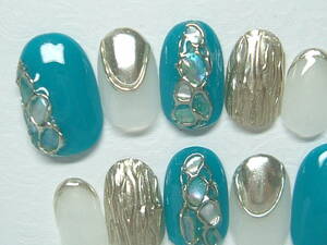 Y* prompt decision *[ medium * Short ] shell * stained glass * mirror * artificial nails *317