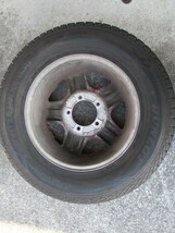 Used　２１５／７０Ｒ１６ダンロップスタッドレス　アルミホイール付き４本ジムニー等　中古品　送料着払い_画像2