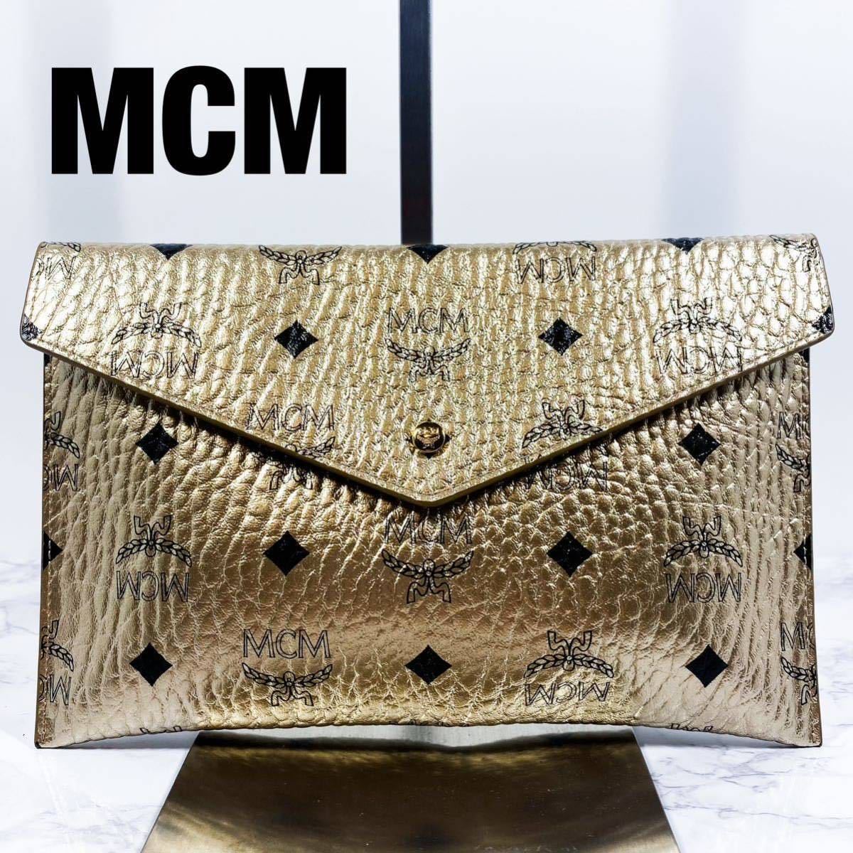 Yahoo!オークション -「mcm クラッチバッグ」の落札相場・落札価格