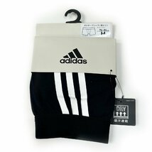 ★L adidas 吸汗速乾ボクサー ブラック 3本ライン_画像1