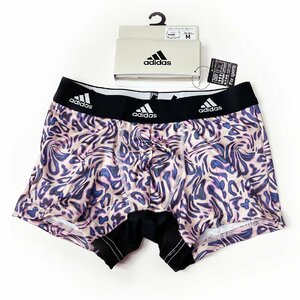 L ★ adidas 吸汗速乾ショート丈ボクサー ピンクプリント