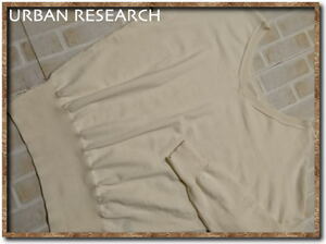 ☆URBAN RESEARCH　アーバンリサーチ　Vネックニット　オフホワイト☆