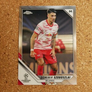 Topps chrome Dominik Szoboszlai トップスクローム ドミニク・ソボスライ ショボスライ ライプツィヒ リヴァプール soccer