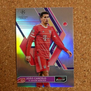 topps finest Joao Cancelo トップスファイネスト ジョアン・カンセロ バイエルン バルセロナ refractor soccer サッカー