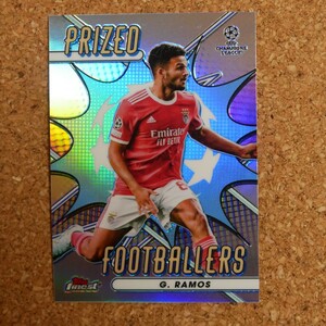 topps finest Goncalo Ramos トップスファイネスト ゴンサロ・ラモス ベンフィカ パリサンジェルマン soccer サッカー prized footballers