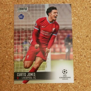 topps stadium club chrome Curtis Jones トップススタジアムクラブクローム カーティス・ジョーンズ リヴァプール ルーキー rookie soccer