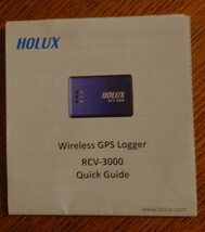 【中古美品】HOLUX RCV-3000 Bluetooth GPS レシーバー / Data ロガー_画像3