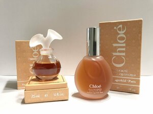 ■【YS-1】 香水 ■ クロエ Chloe ■ クロエ パルファム 7.5ml クロエ オードトワレ 30ml ■ 2点セット まとめ 【同梱可能商品】■D