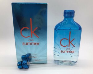■【YS-1】 香水 ■ カルバンクライン Calvin Klein ■ シーケーワンサマー オードトワレ 100ml 2017 CK one summer 【同梱可能商品】K■