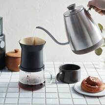 コーヒーメーカー コーヒーマシン ドリップコーヒー 約4杯 おしゃれ 小型 コンパクト recolte レコルト_画像3