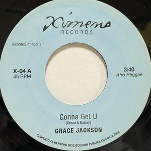 GRACE JACKSON UNDERGROUND VEGETABLES GONNA GET U MELTING POT 7inch 7インチ 45 Booker T & The MG's カバー muro koco reggae funk