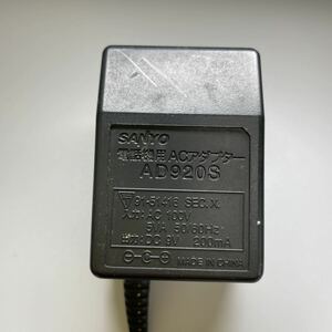 No.1521 SANYO ACアダプター　AD920S