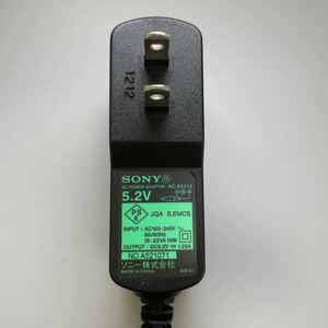 No.1541 SONY ACアダプター　AC-E5212 5.2V 1.25A