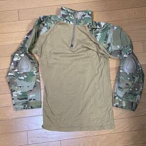 中古 コンバットシャツ M/R サイズ マルチカム 迷彩服 BDU タクティカル コンシャツ サバゲー 装備 ミリタリーの画像1