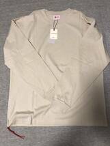 【新品未使用】BEAMS JAPAN STECH LOOSE L/S BEIGE M SIZE_画像3