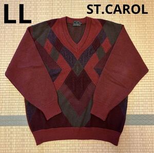 ST.CAROL 日本製　メンズ　ニット　セーター　トレーナー　LLサイズ